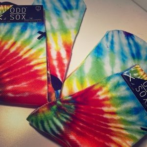 Tye dye socks ❤️🧡💛💚💙